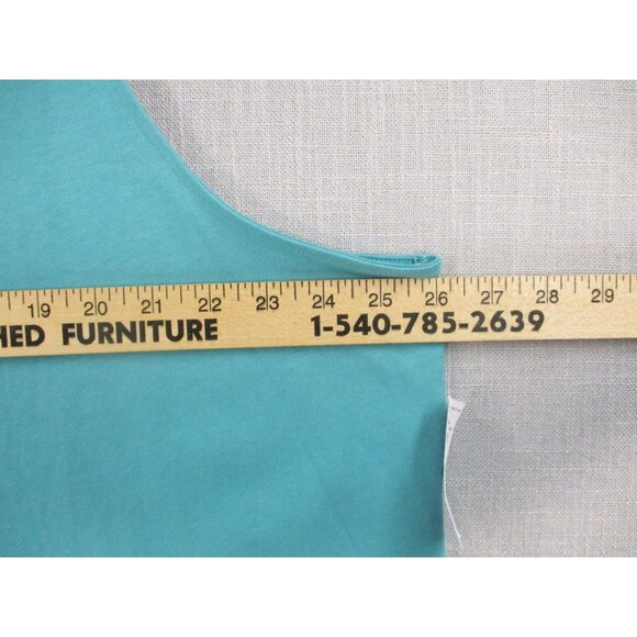 Old Navy Womens Aqua Sleeveless Tank Top XXL Petite 100% Cotton Made In Vietnam - Picture 4 of 9